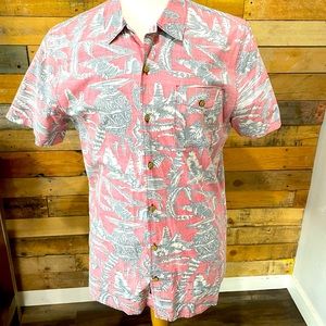 Roark Hawaiian Button Down Shirt